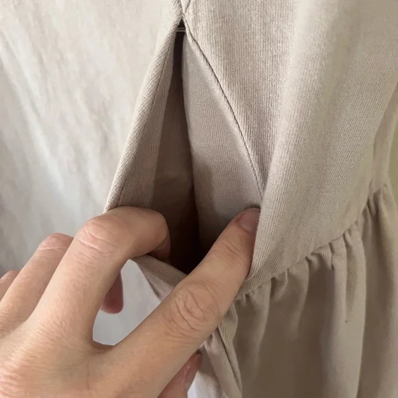 Easel Mocha Mauve Midi Dress - Picture 3 of 6